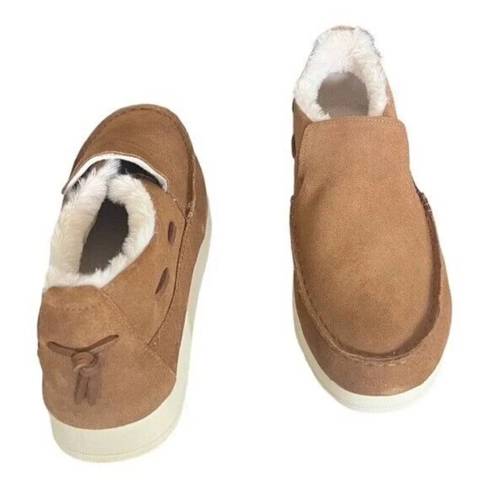 SPERRY Moc Sider Base Core Shoe Tan Suede Men’s Size 11.5 NEW